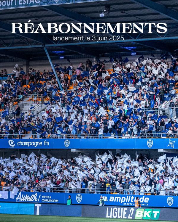 Réabonnements 2025/2026